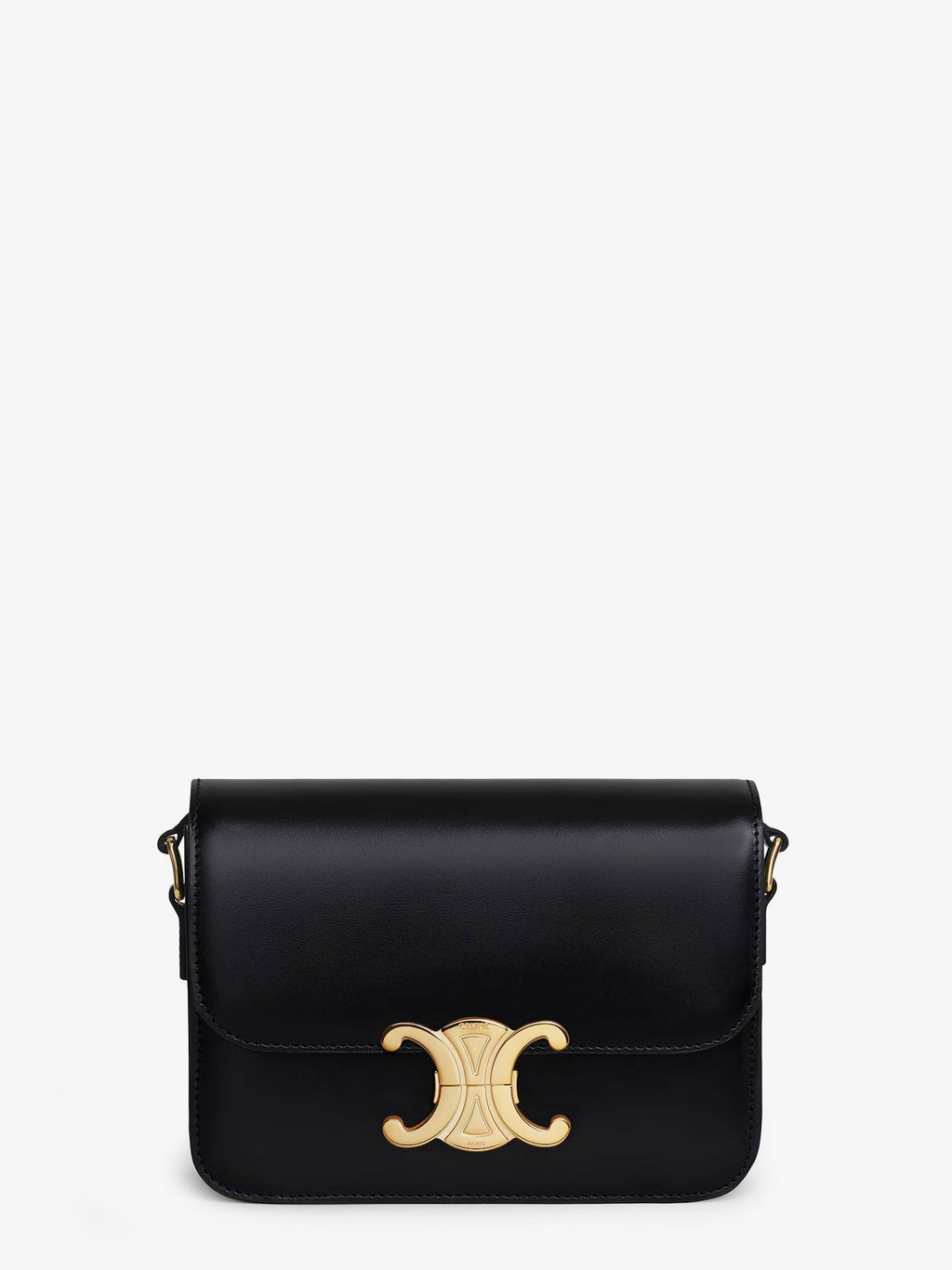 Celine Women Teen Triomphe Leather Crossbody Bag