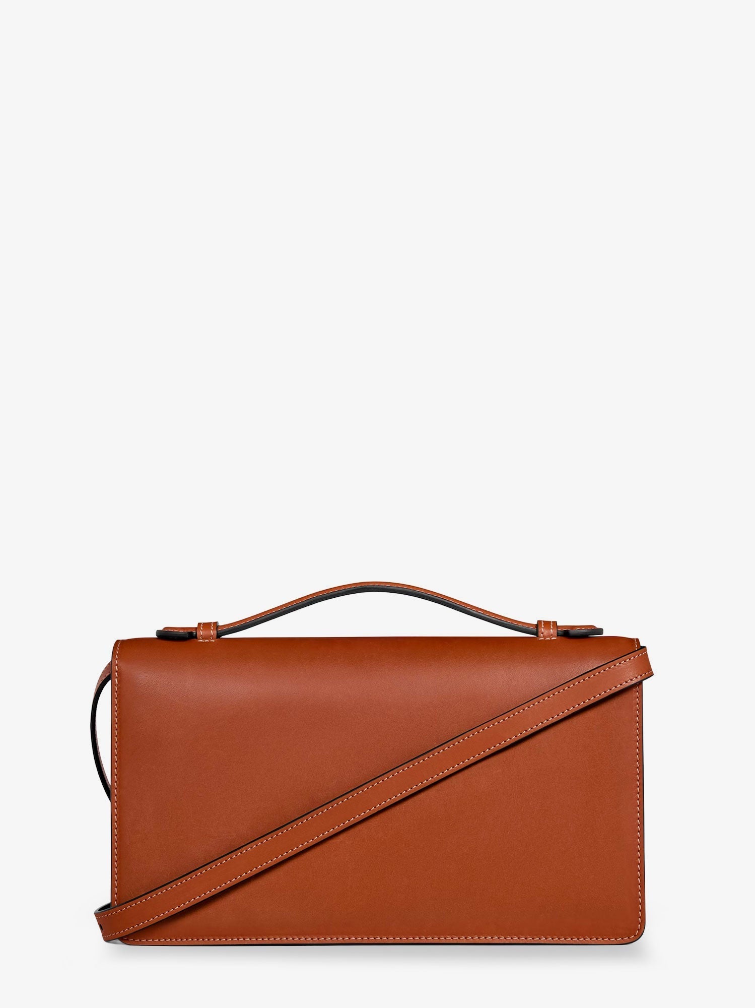 Celine Women Triomphe Leather Crossbody Bag