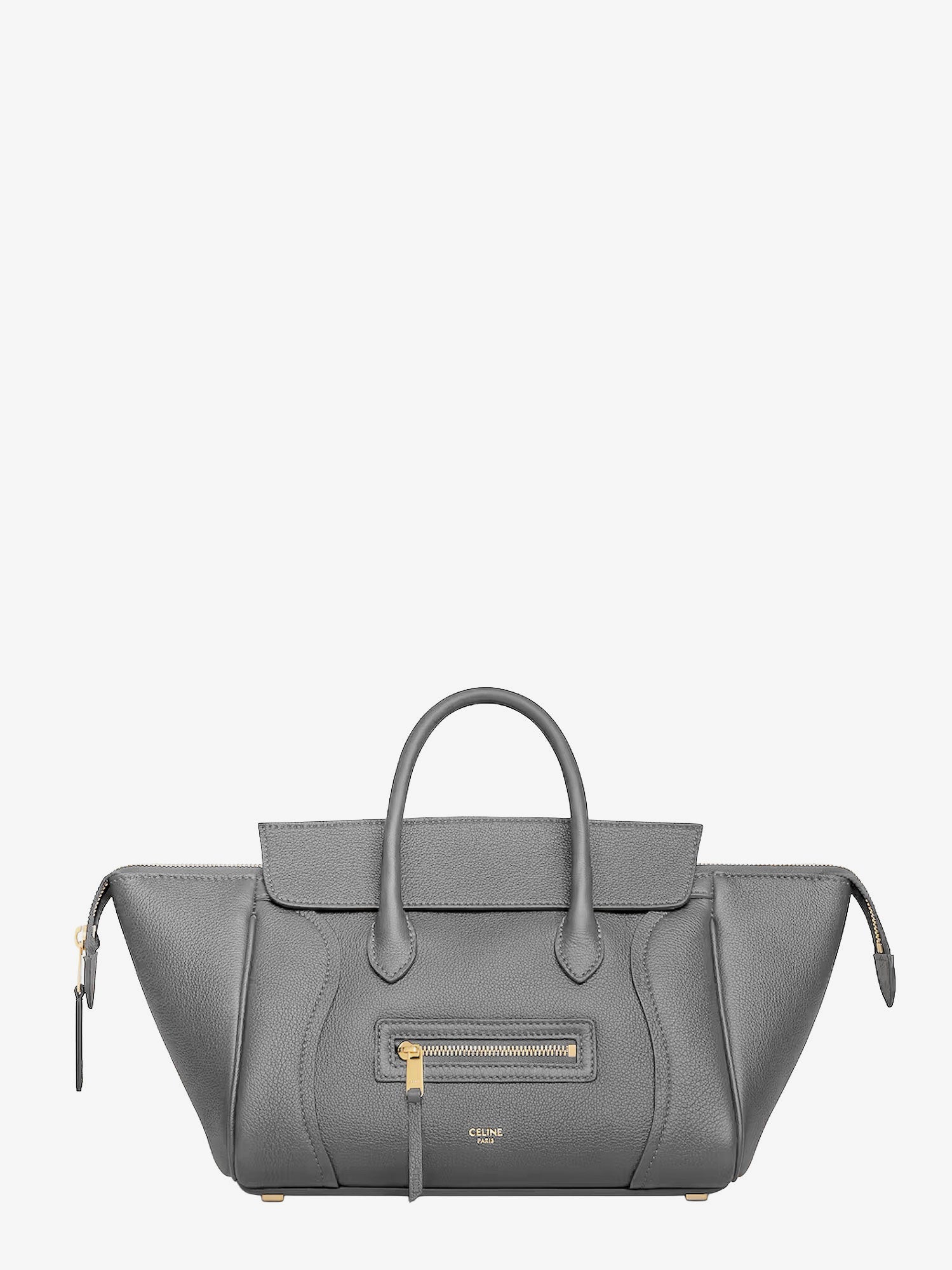 Celine Women Luggage Small Leather Crossbody Bag