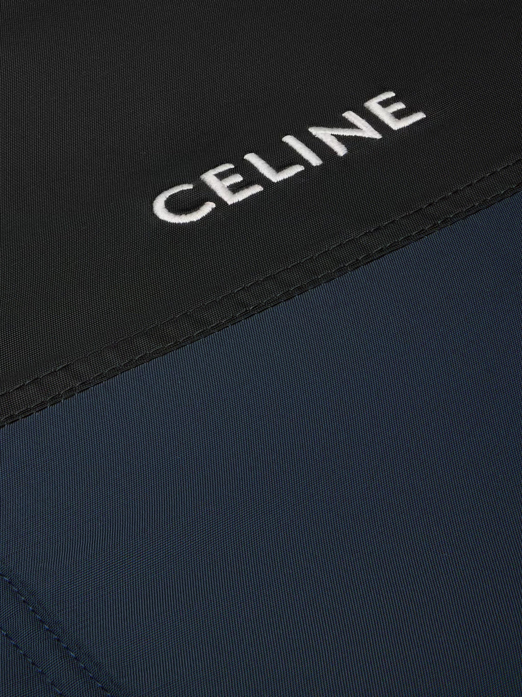 Celine Men Bicolor Nylon Jacket