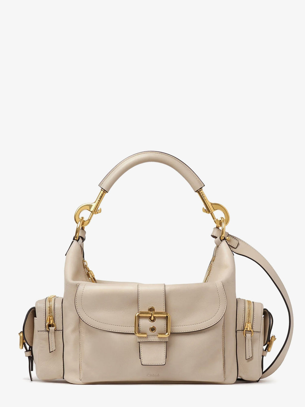 Chloe' Women Medium Double Carry Leather Shoulder Bag