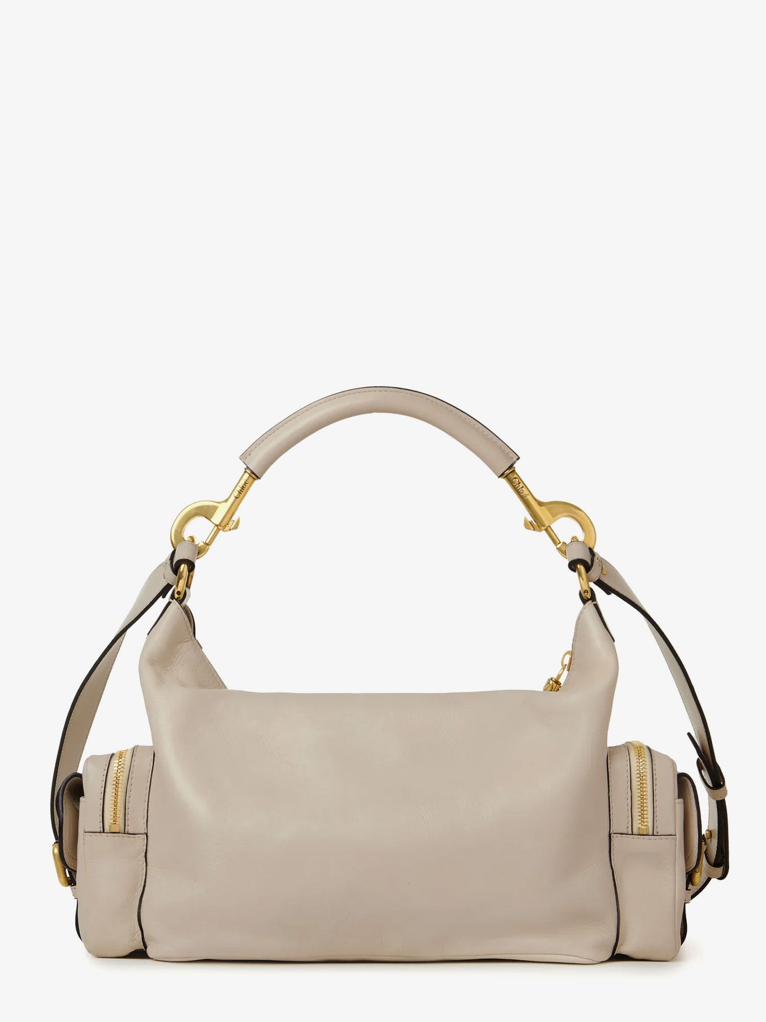 Chloe' Women Medium Double Carry Leather Shoulder Bag