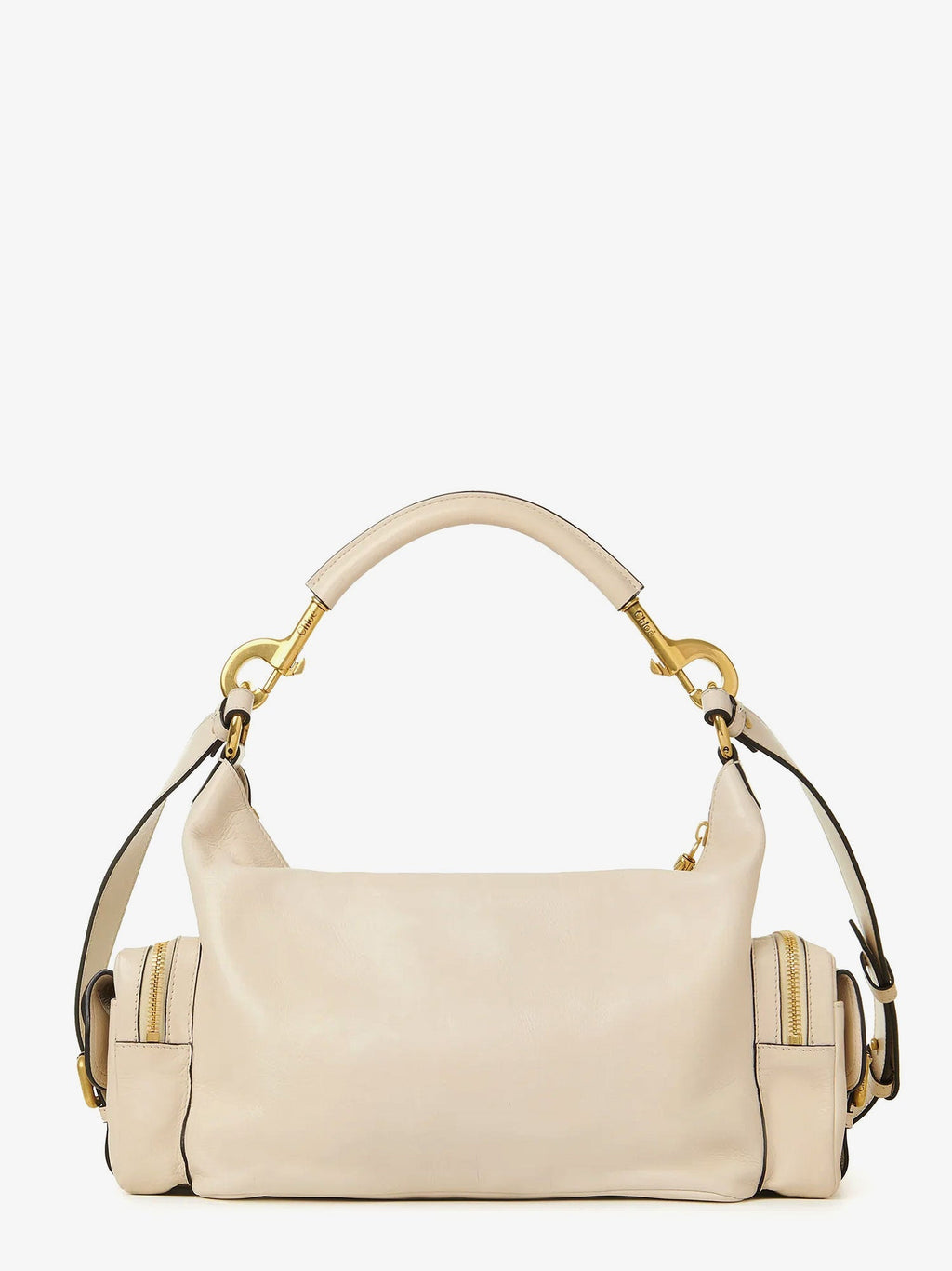 Chloe' Women Medium Double Carry Leather Shoulder Bag