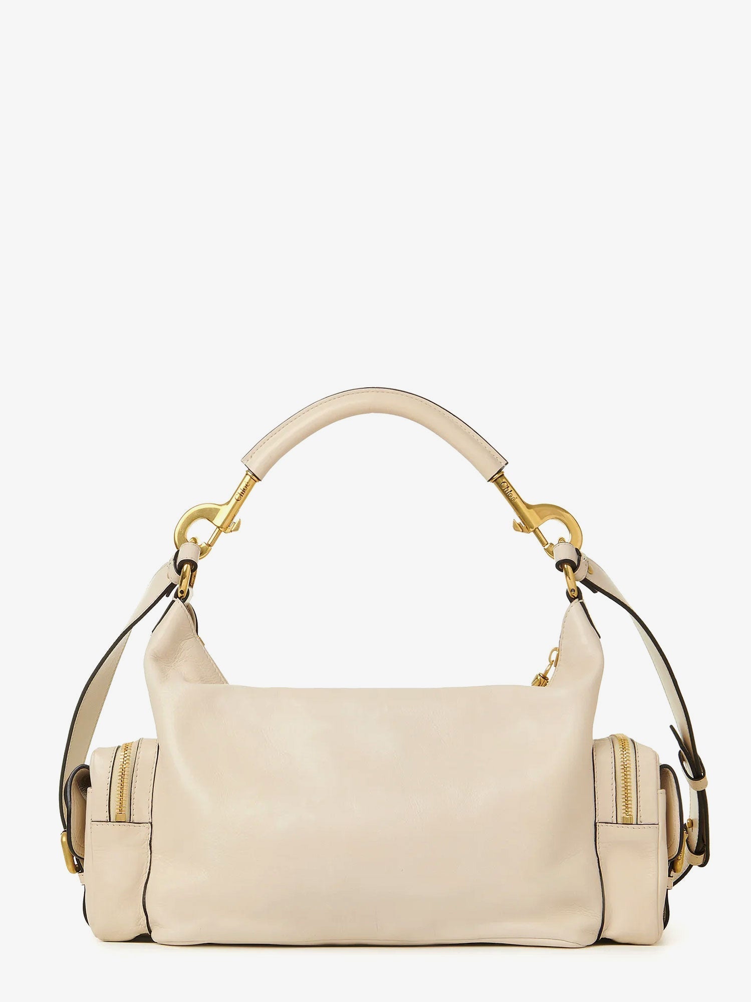 Chloe' Women Medium Double Carry Leather Shoulder Bag