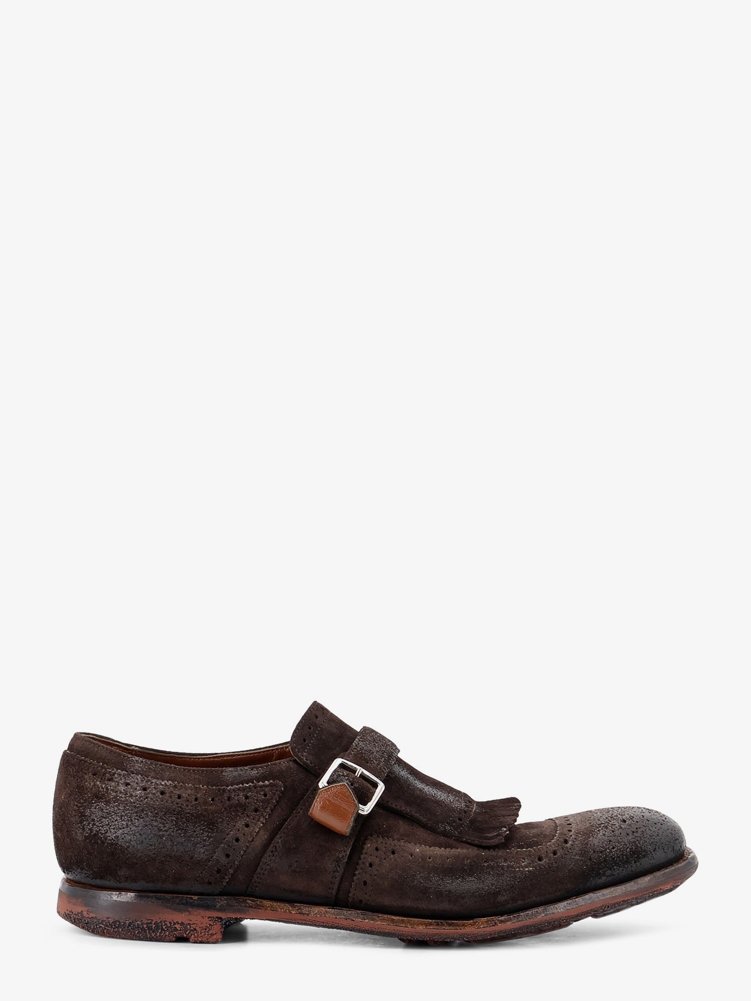 Church's Men Shanghai Loafers In Vintage-Effect Suede