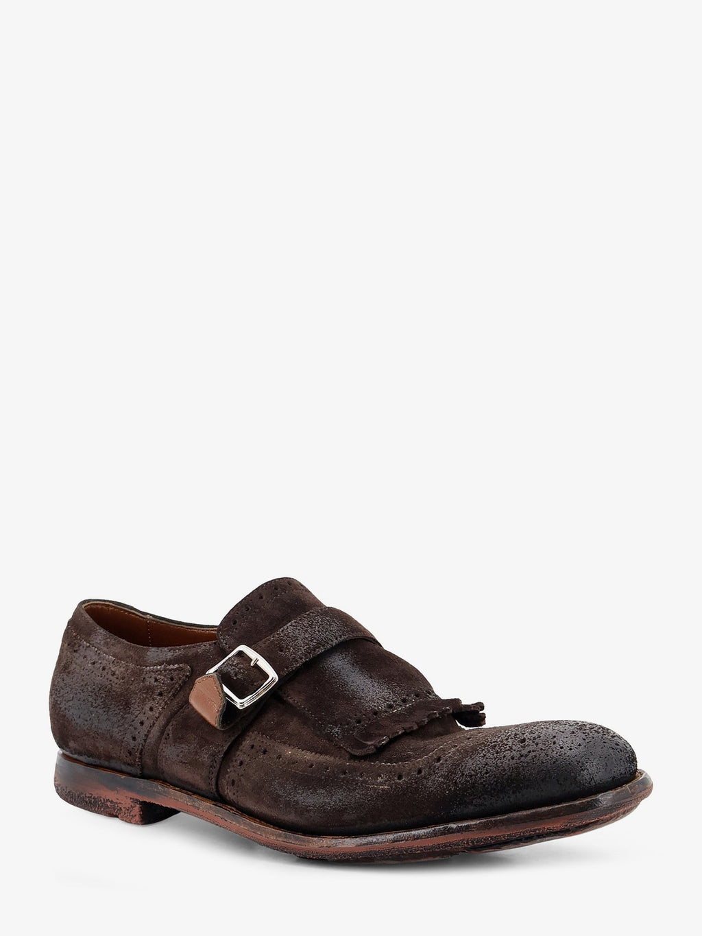 Church's Men Shanghai Loafers In Vintage-Effect Suede