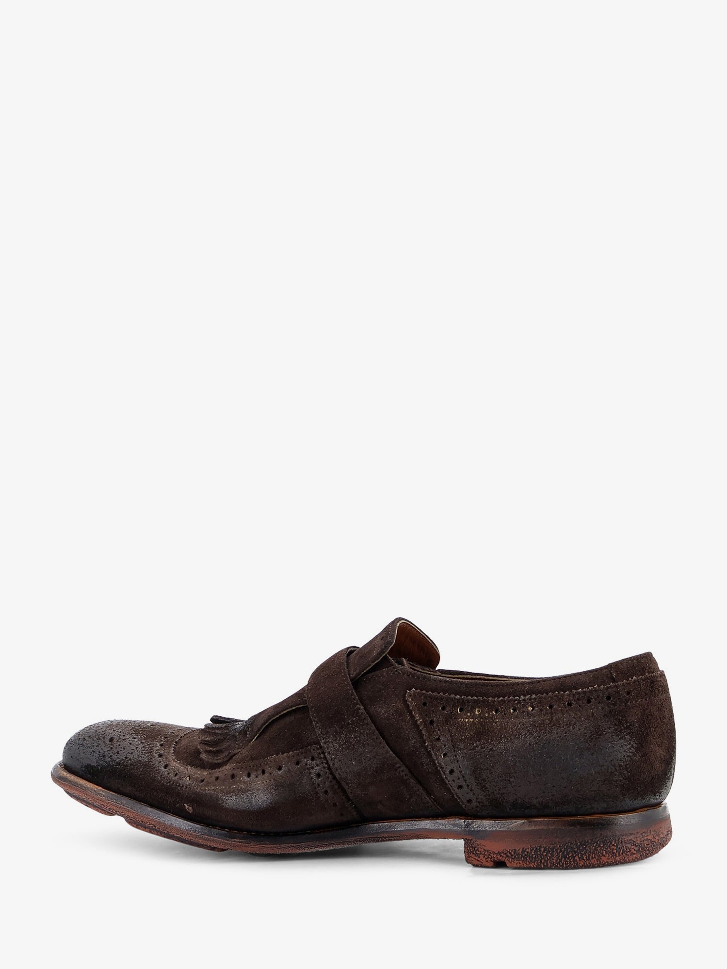 Church's Men Shanghai Loafers In Vintage-Effect Suede