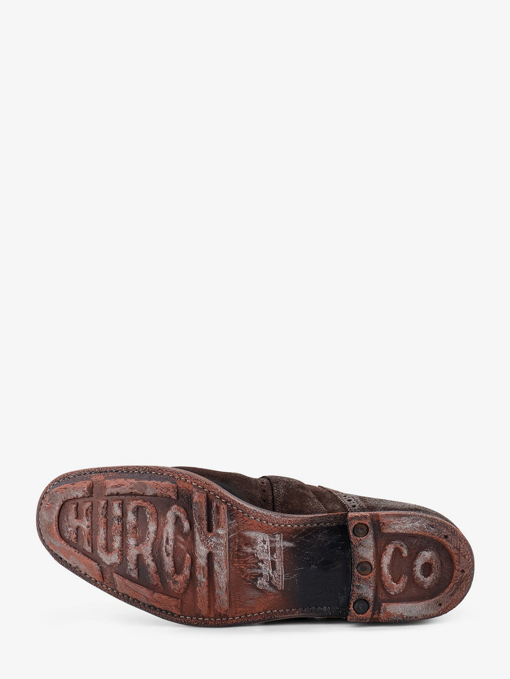 Church's Men Shanghai Loafers In Vintage-Effect Suede