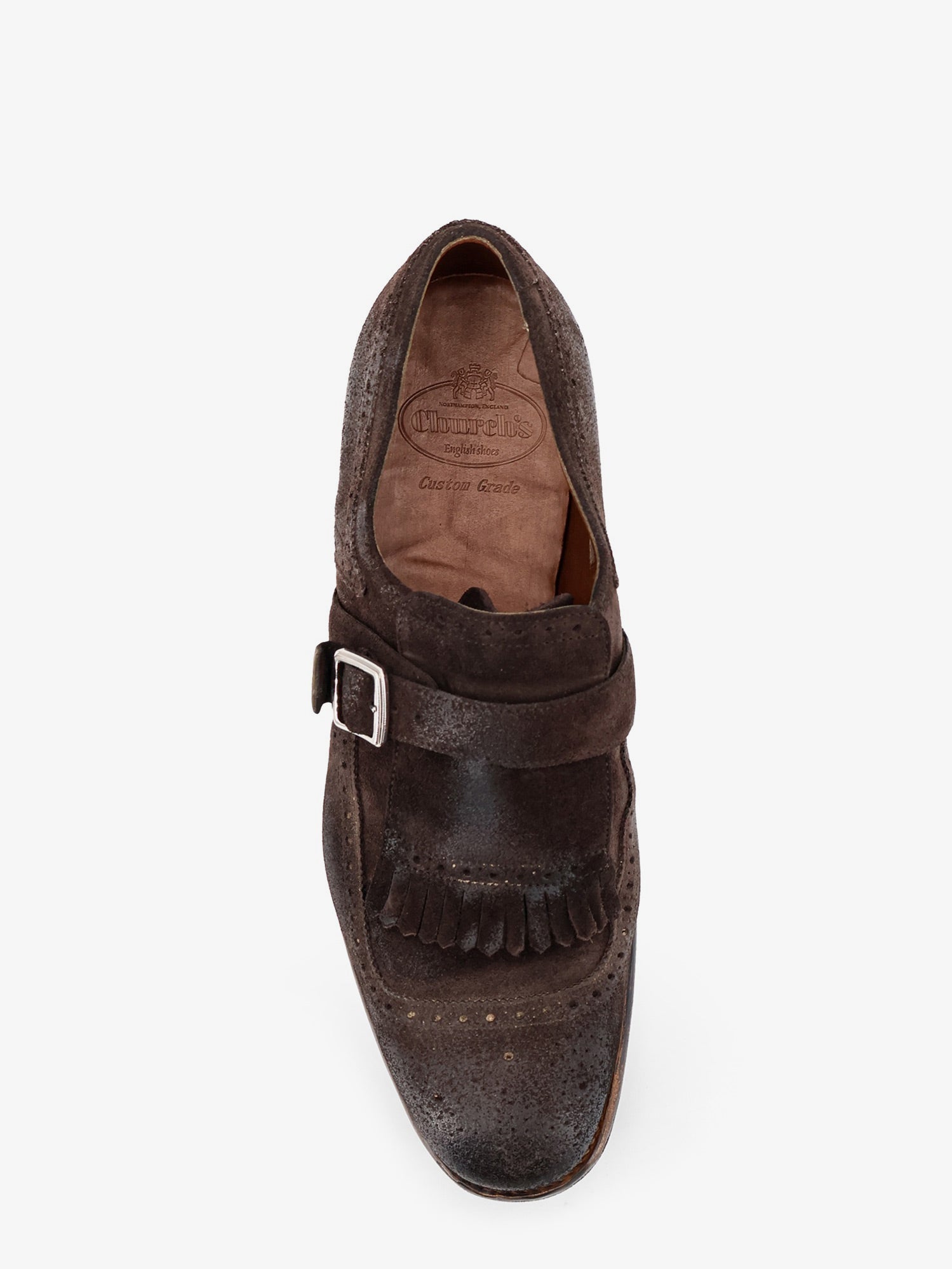 Church's Men Shanghai Loafers In Vintage-Effect Suede