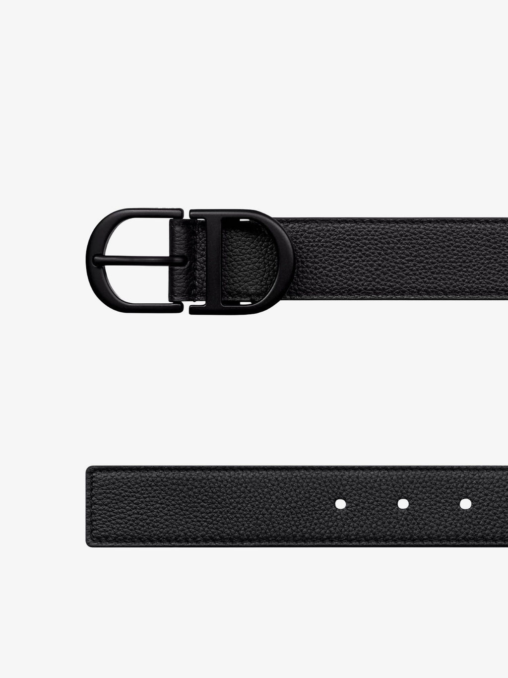 Dior Men Cd Leather Belt