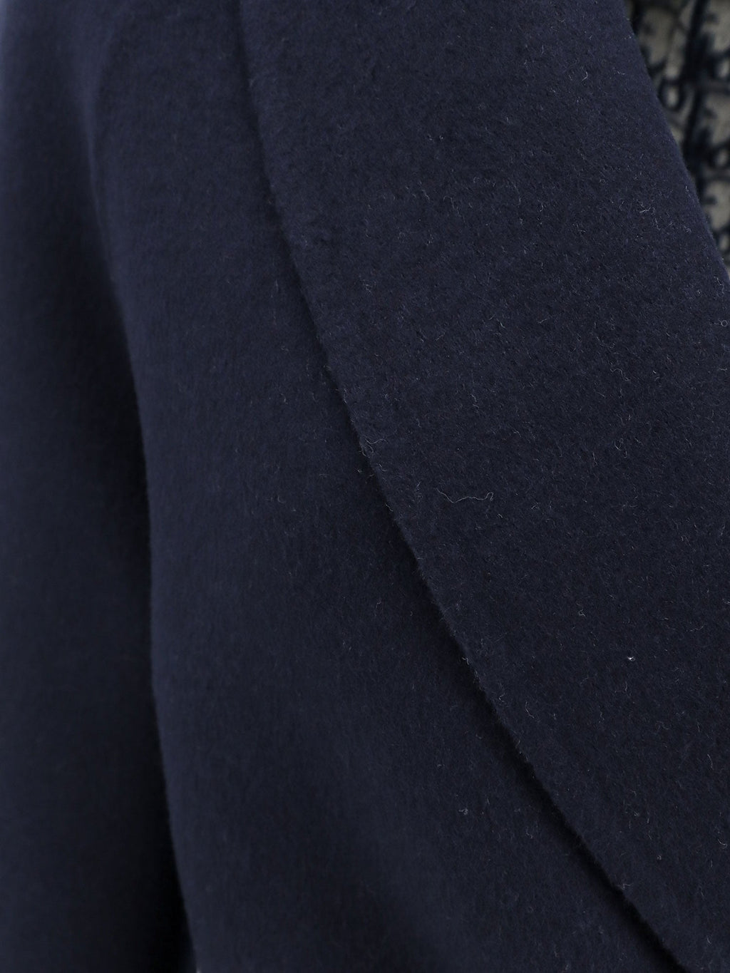 Dior Women Double-Breasted Virgin Wool And Silk Caban