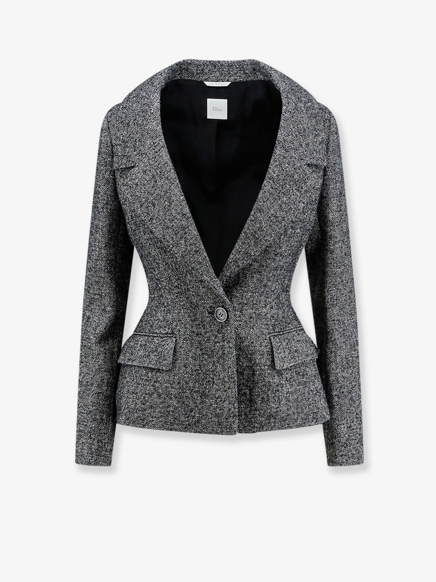 Dior Women Bouclette Chevron Blazer