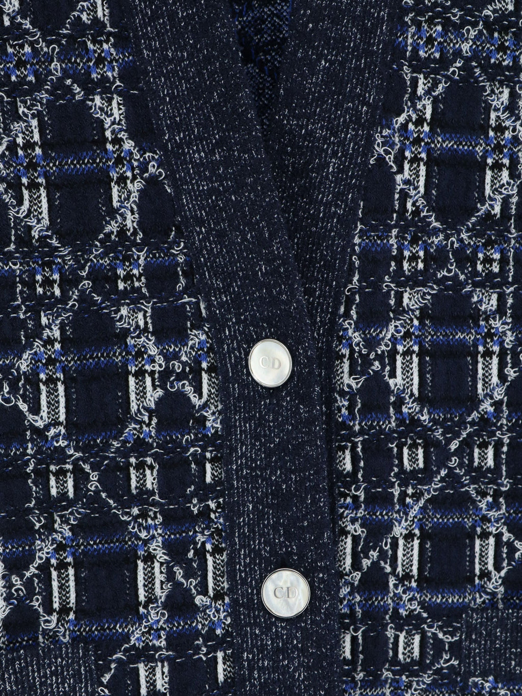 Dior Women Cannage Oversize Cardigan