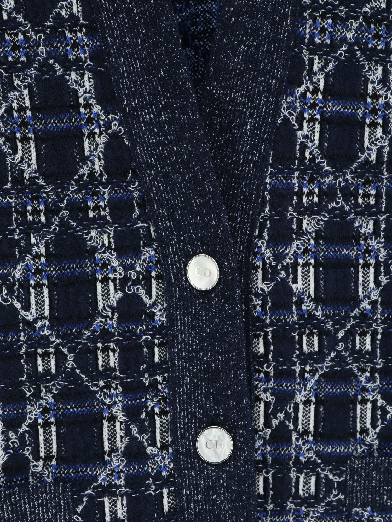 Dior Women Cannage Oversize Cardigan