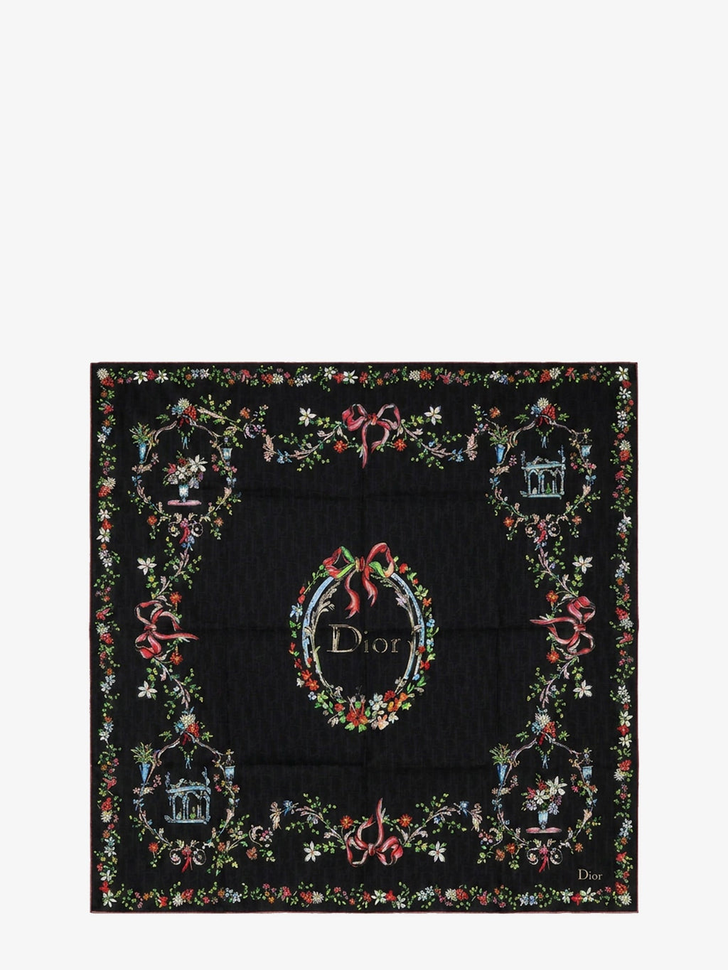 Dior Women Dior Arabesque Dioriviera 90 Silk Foulard