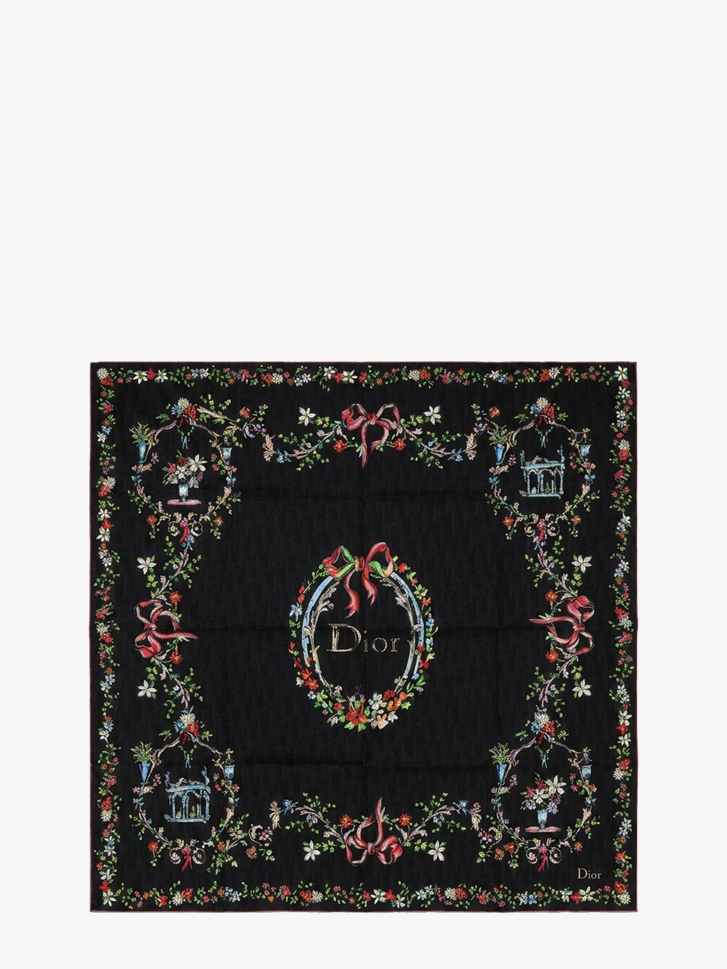 Dior Women Dior Arabesque Dioriviera 90 Silk Foulard