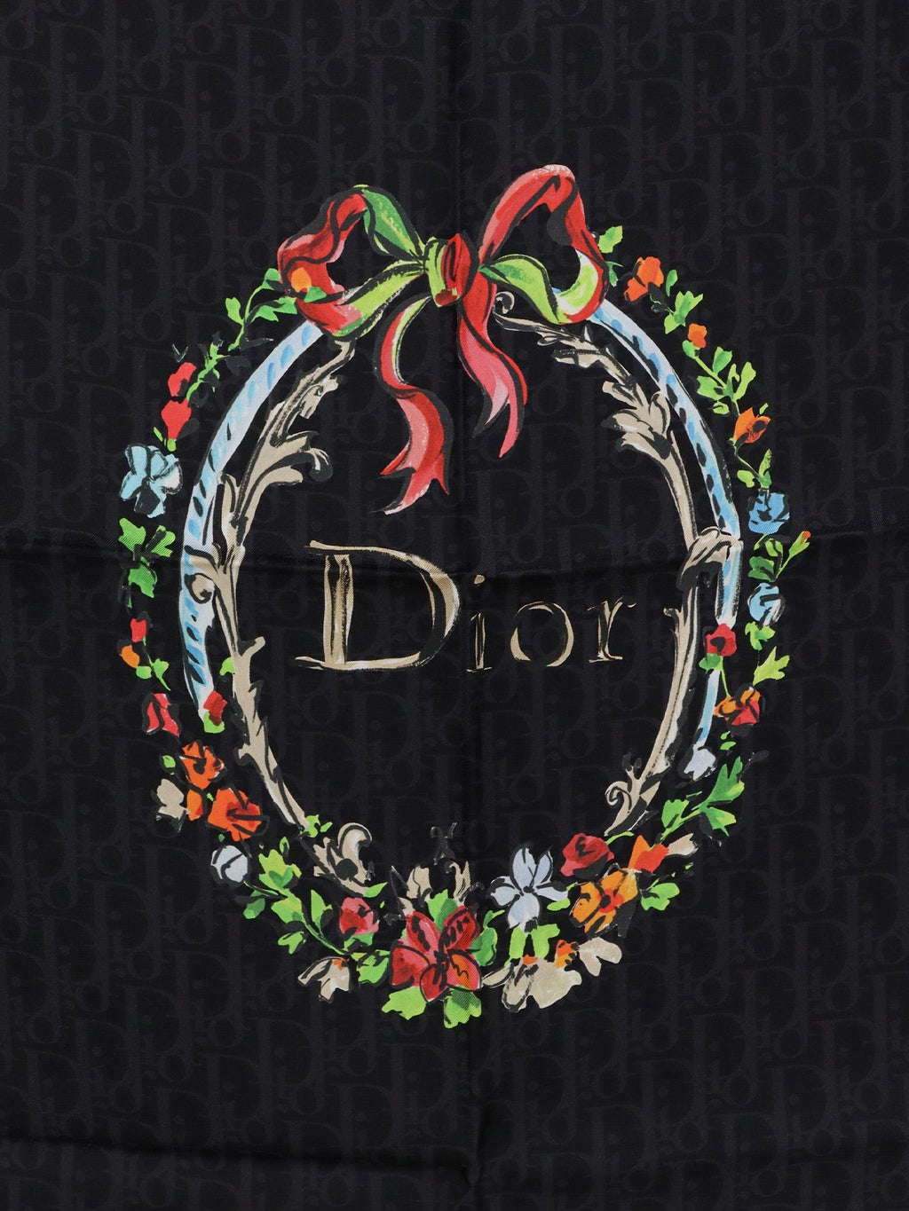 Dior Women Dior Arabesque Dioriviera 90 Silk Foulard