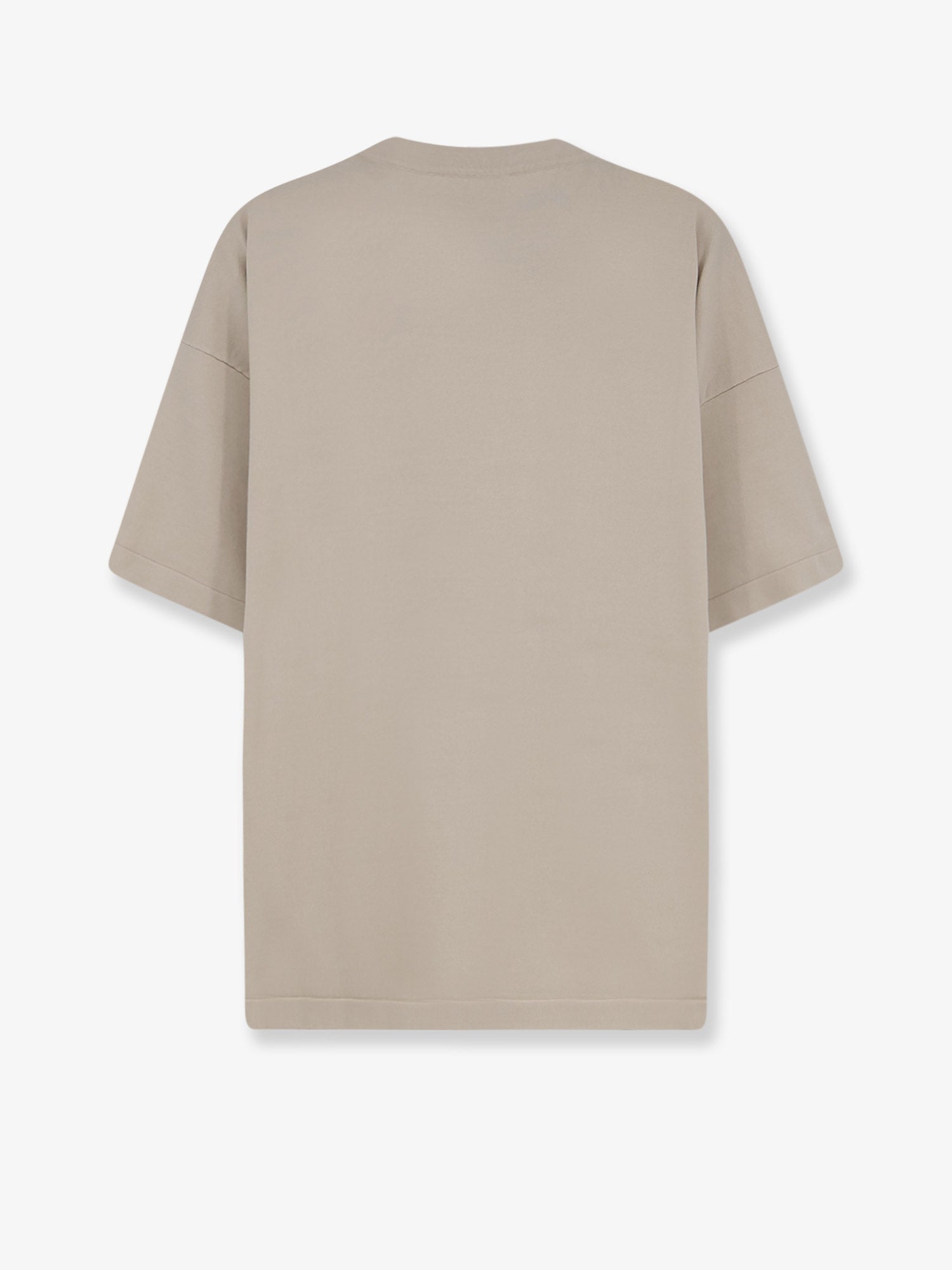 Dior Men Cotton T-Shirt With Lettering Logo