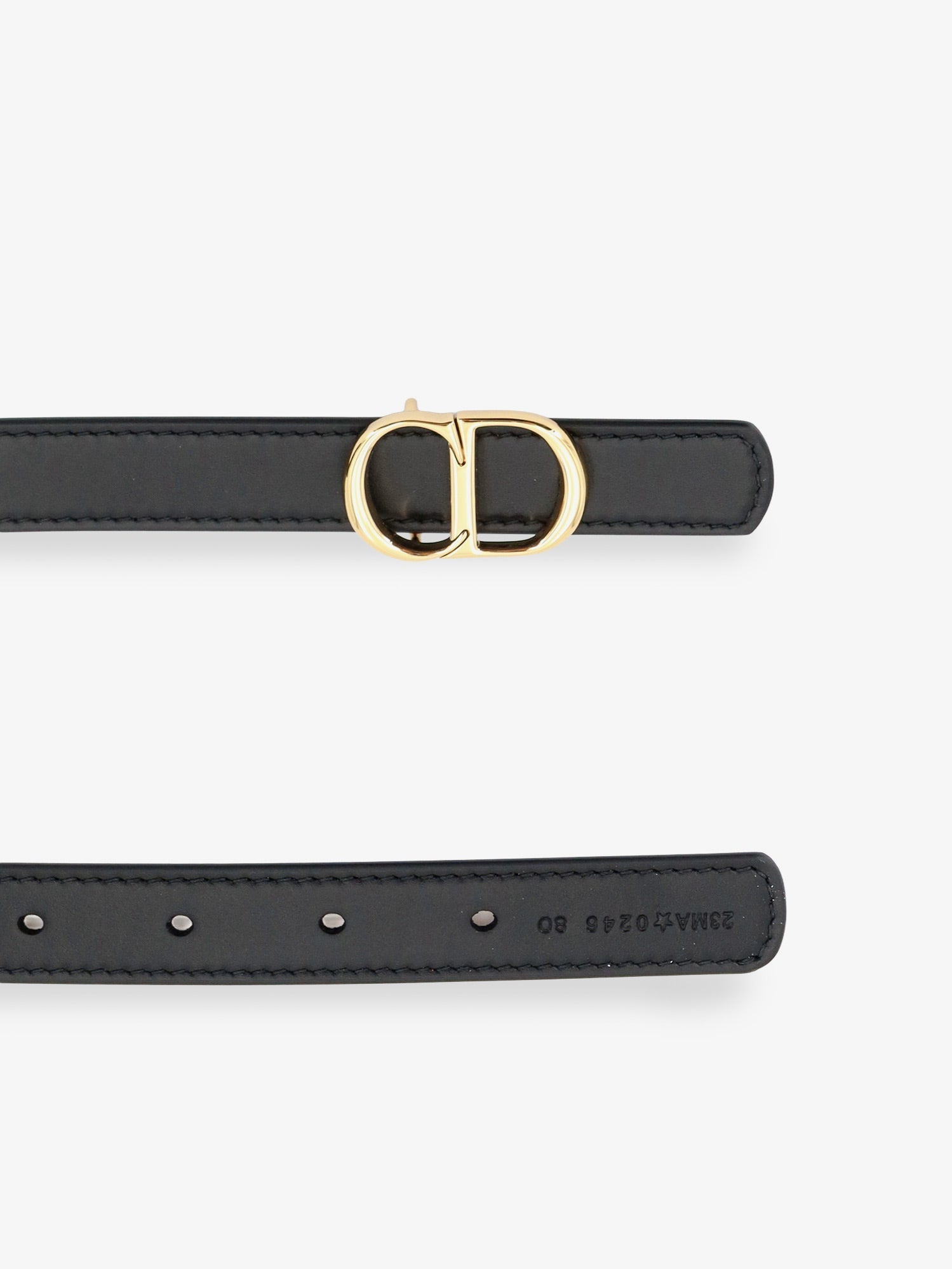 Dior Women Cd Icon Leather Belt