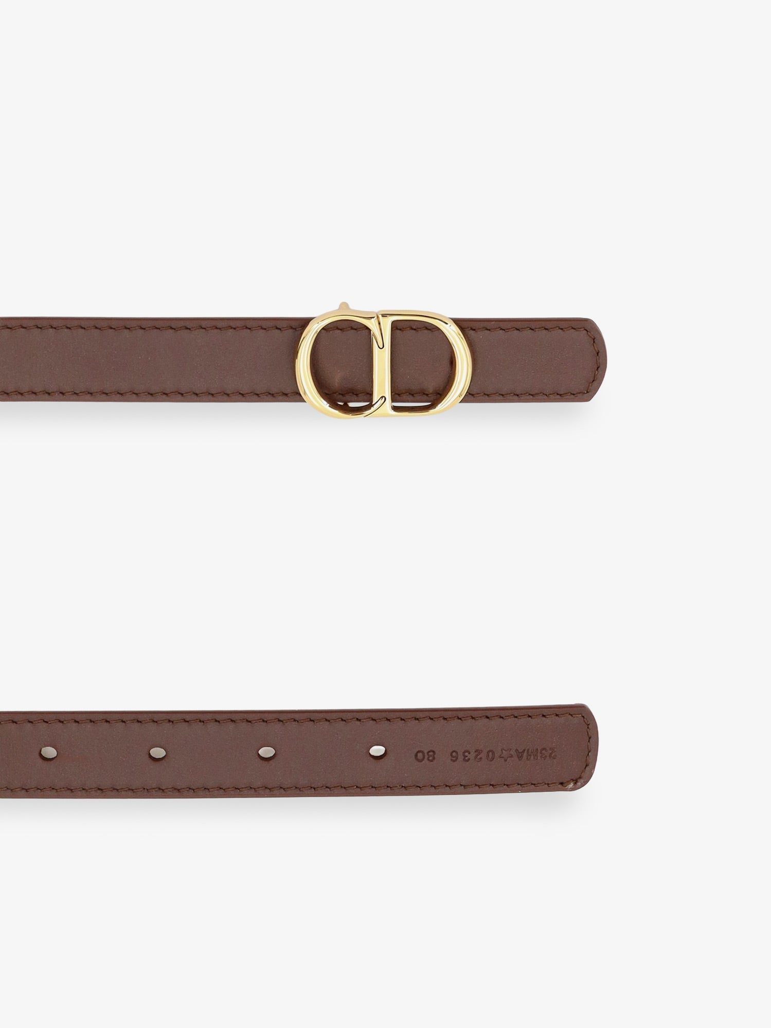 Dior Women Cd Icon Leather Belt