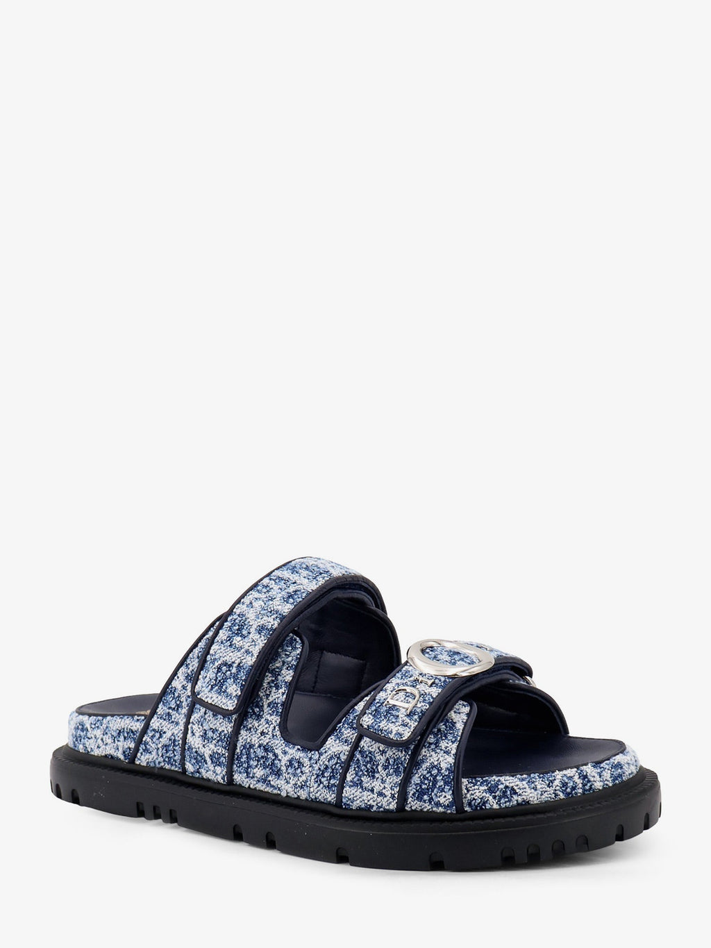 Dior Women Mydior Dioriviera Denim Sandals