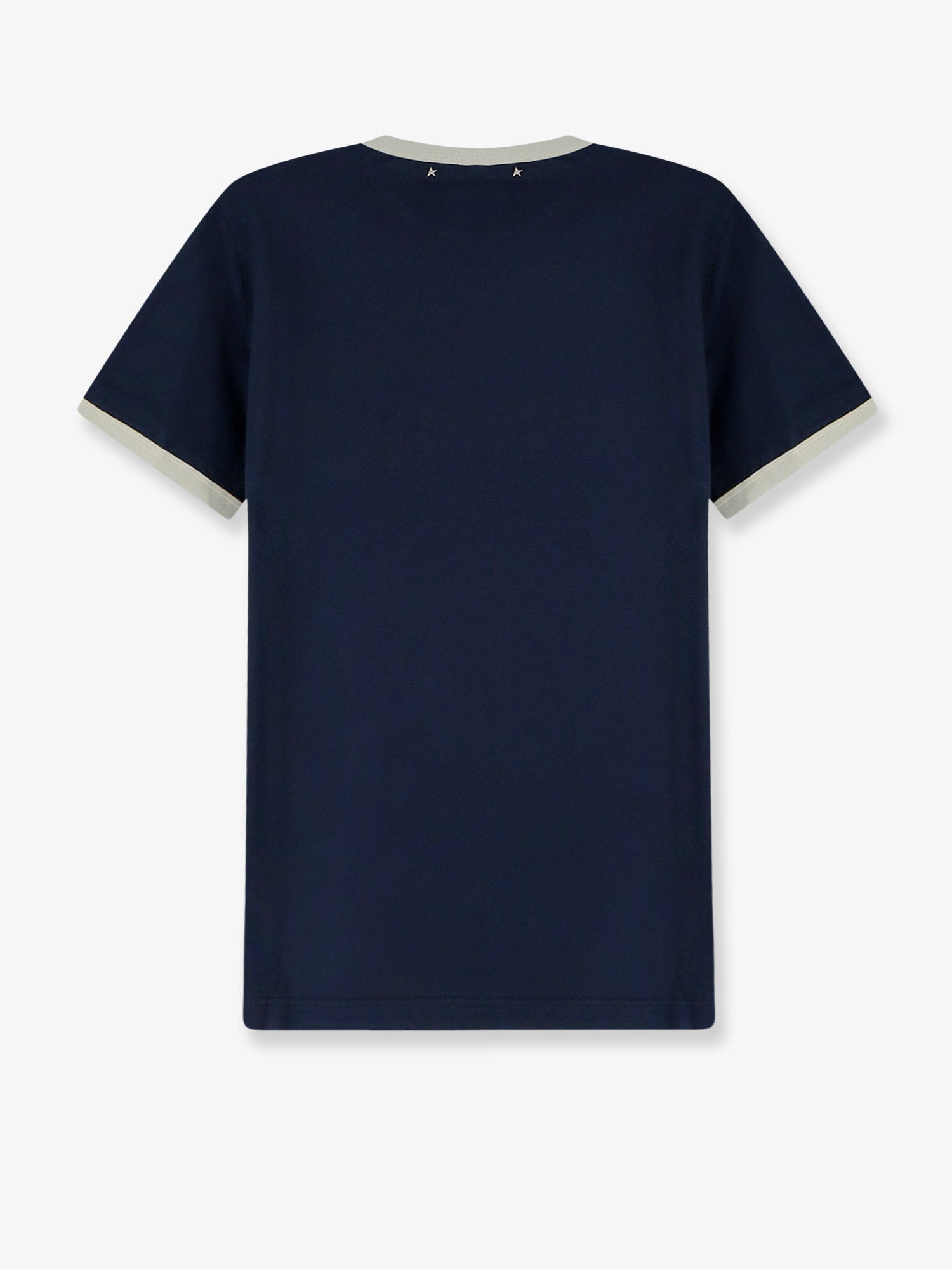 Golden Goose Deluxe Brand Men Cotton T-Shirt With Printed Logo On The Front