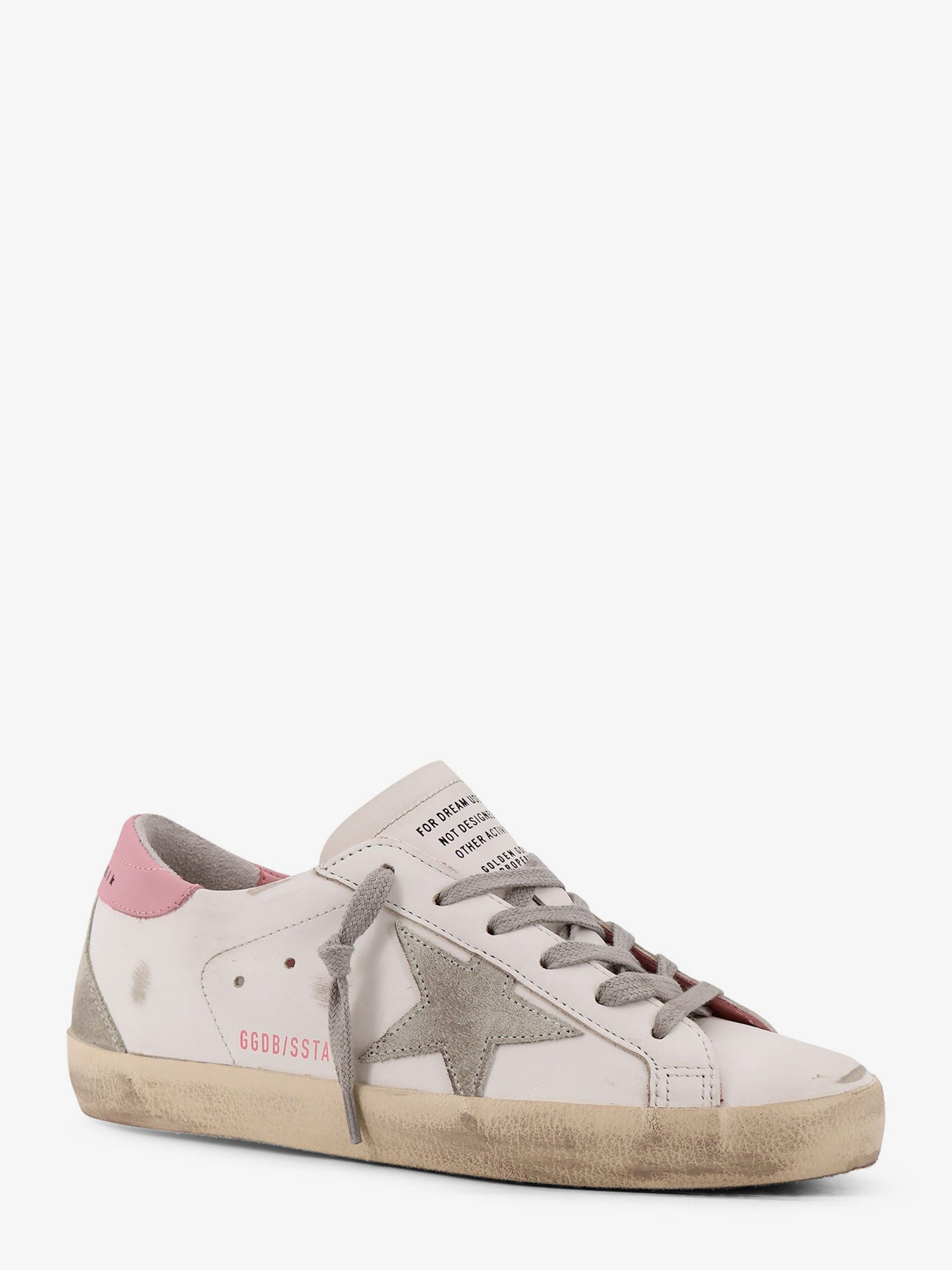 Golden Goose Deluxe Brand Women Superstar Leather Sneakers With Iconic Side Logo