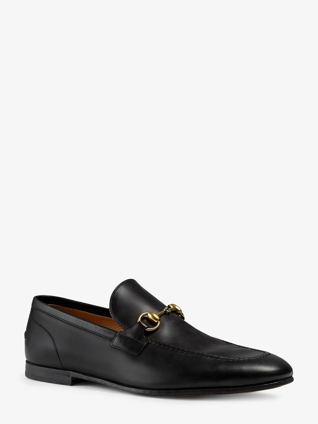 Gucci Men Jordaan Leather Loafers
