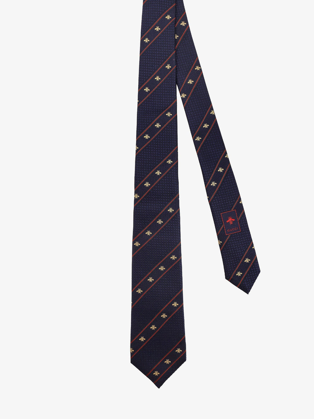 Gucci Men Labour Silk Tie