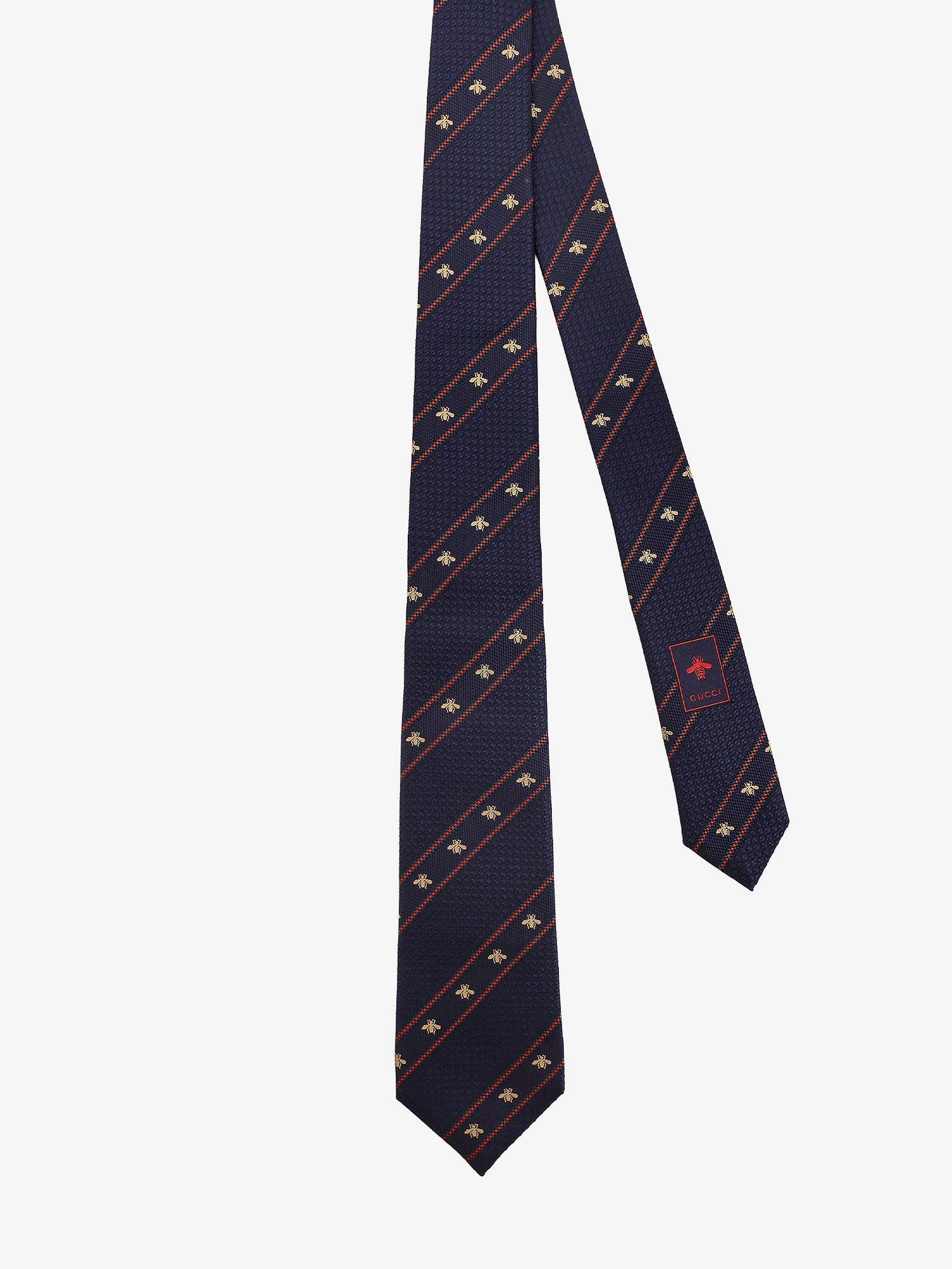 Gucci Men Labour Silk Tie
