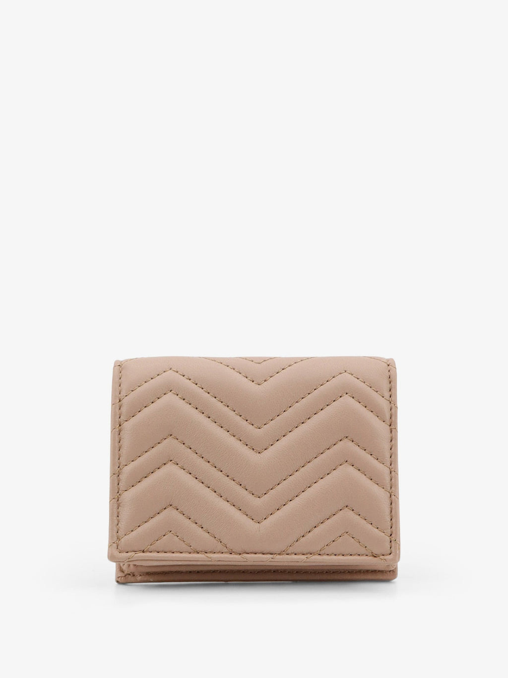 Gucci Women Gg Marmont Quilted Leather Wallet