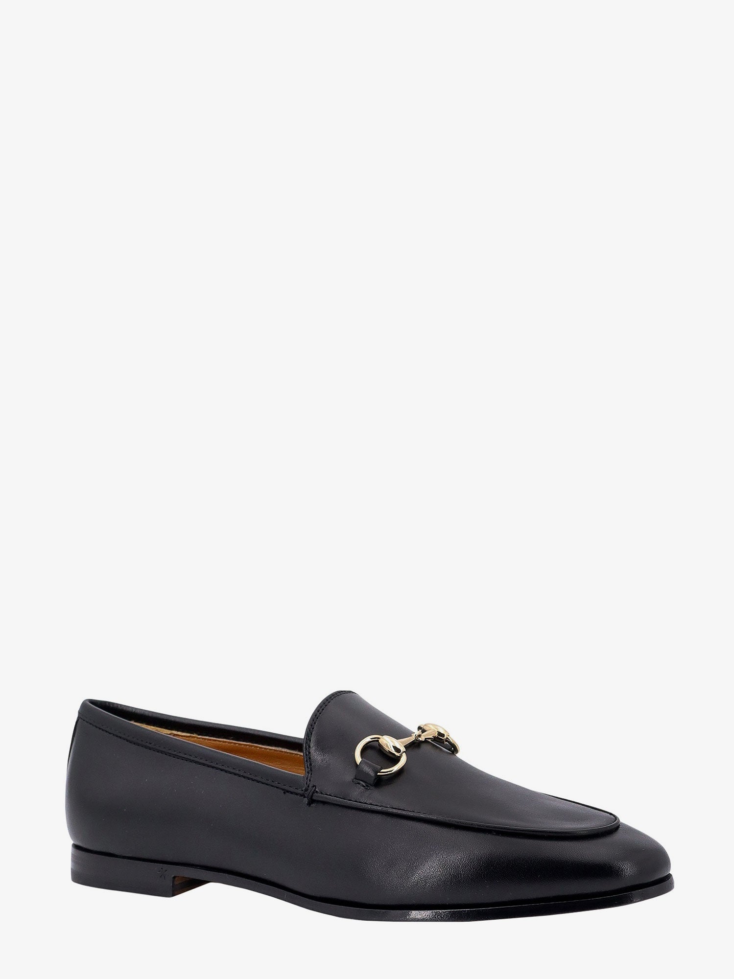 Gucci Women Leather Jordaan Loafers