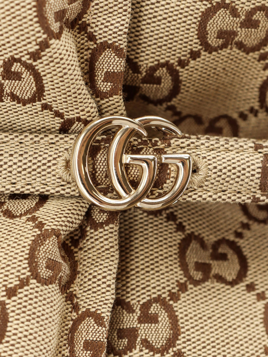 Gucci Women Gg Fabric Padded Jacket With Belt
