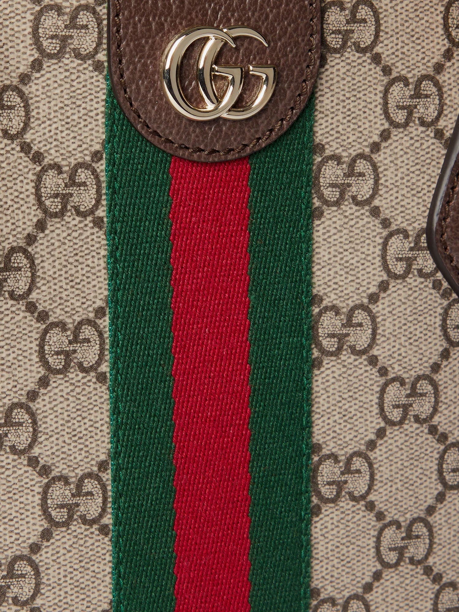 Gucci Women Ophidia Gg Fabric Shopping Bag