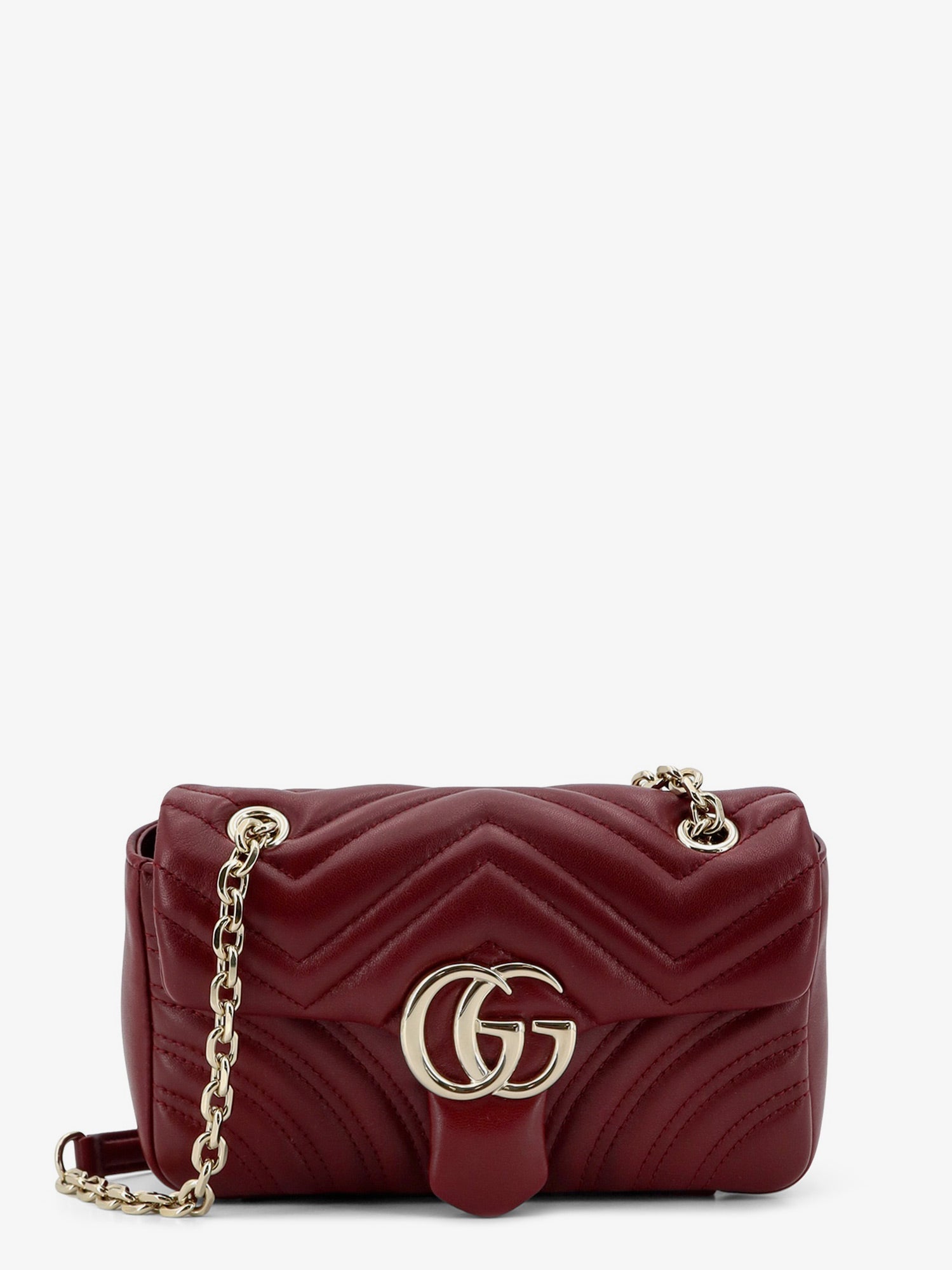 Gucci Women Gg Marmont Leather Shoulder Bag