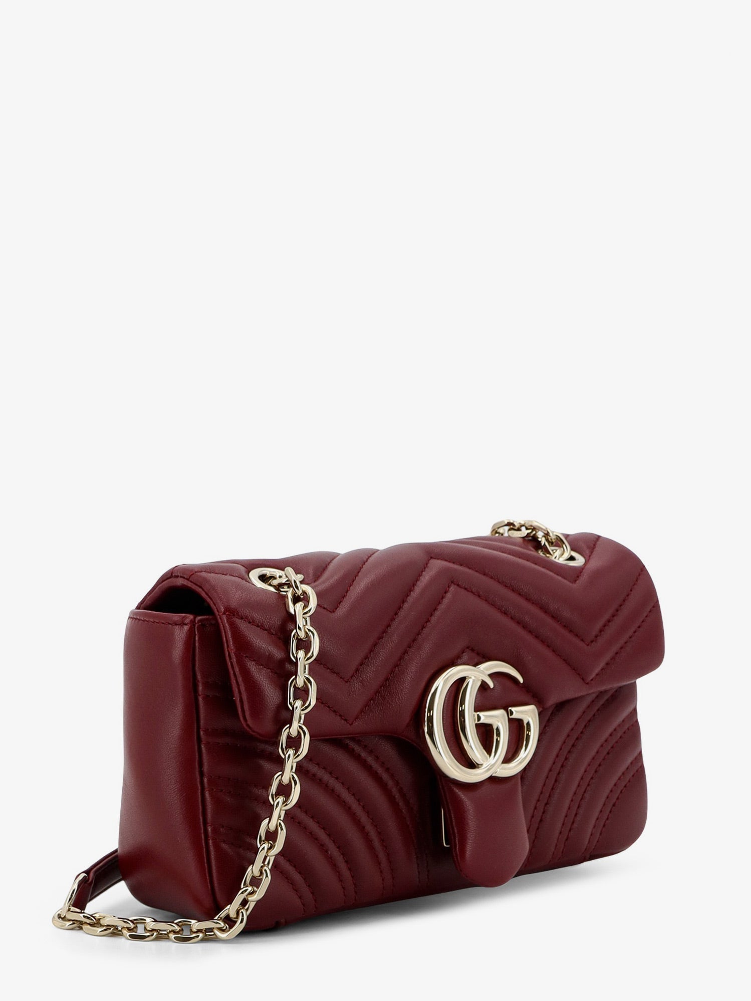Gucci Women Gg Marmont Leather Shoulder Bag