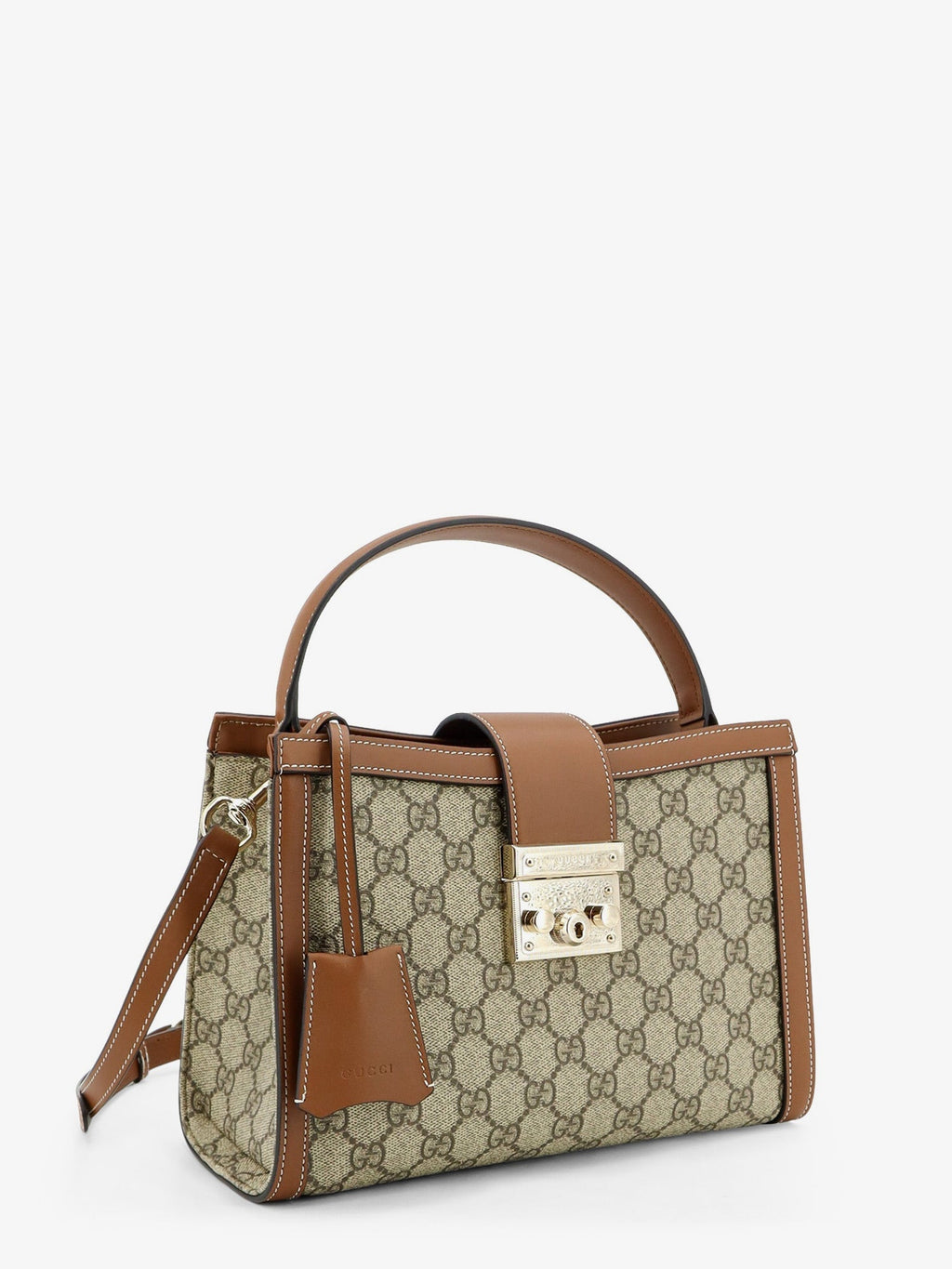 Gucci Women Padlock Handbag With Shoulder Strap