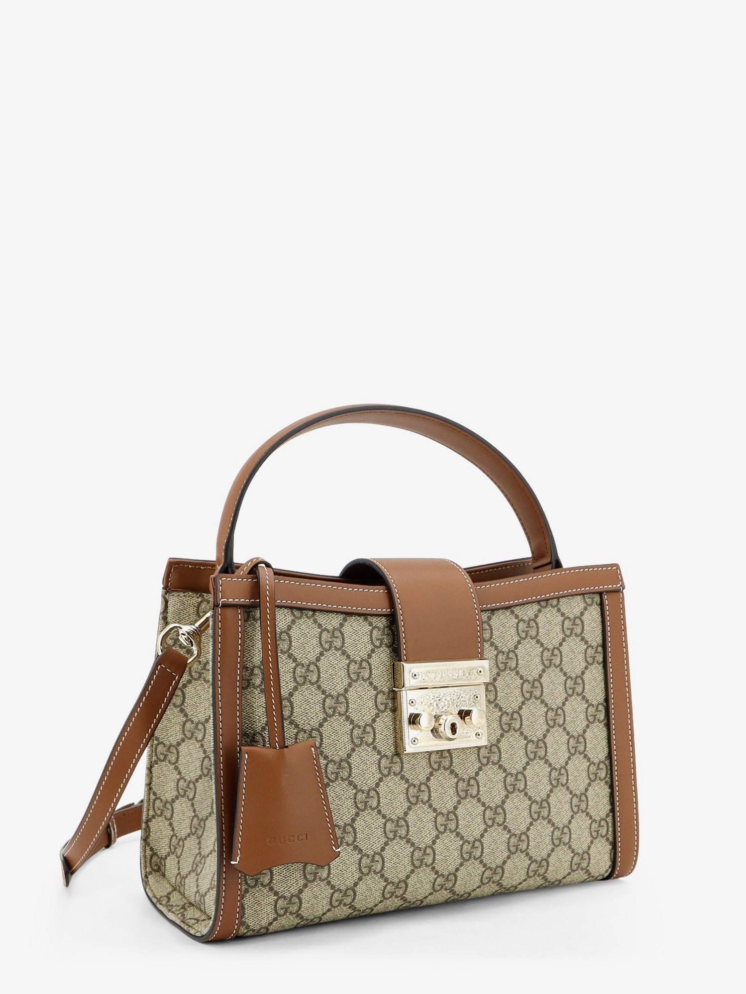 Gucci Women Padlock Handbag With Shoulder Strap