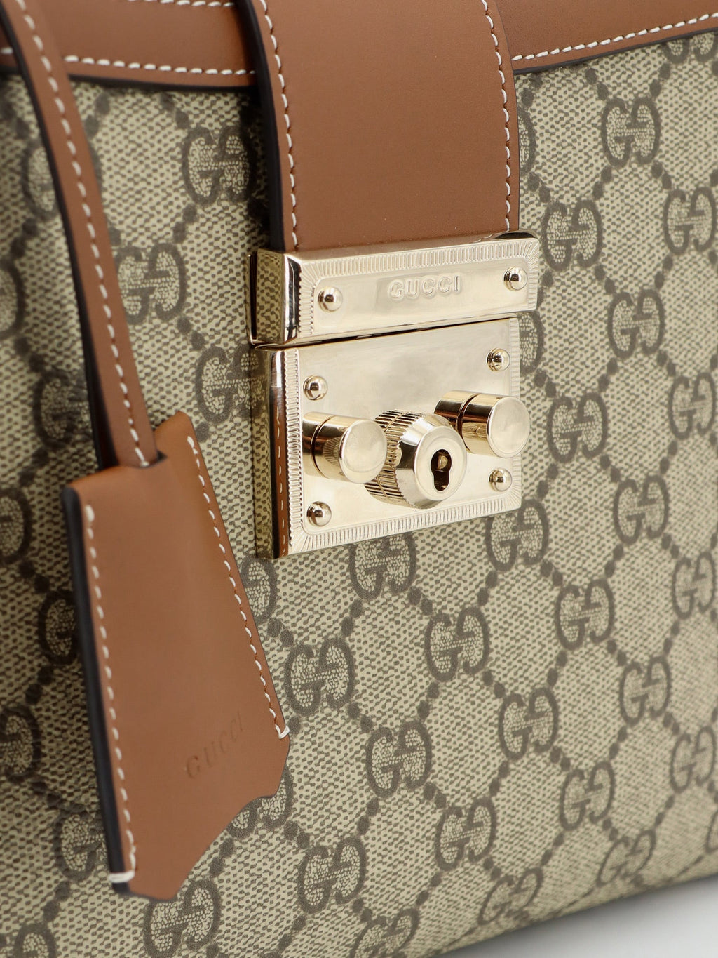Gucci Women Padlock Handbag With Shoulder Strap