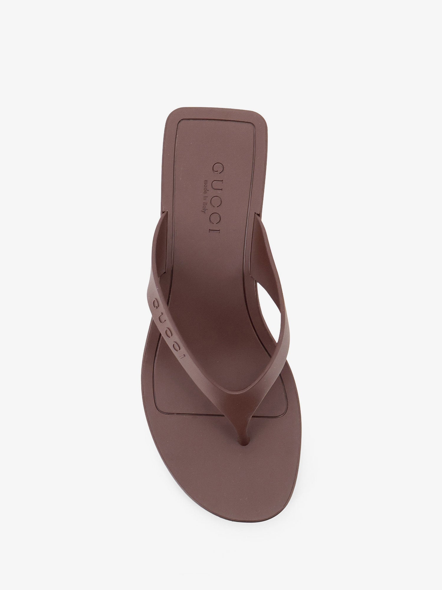 Gucci Women Vittoria Rubber Flip-Flops Sandals