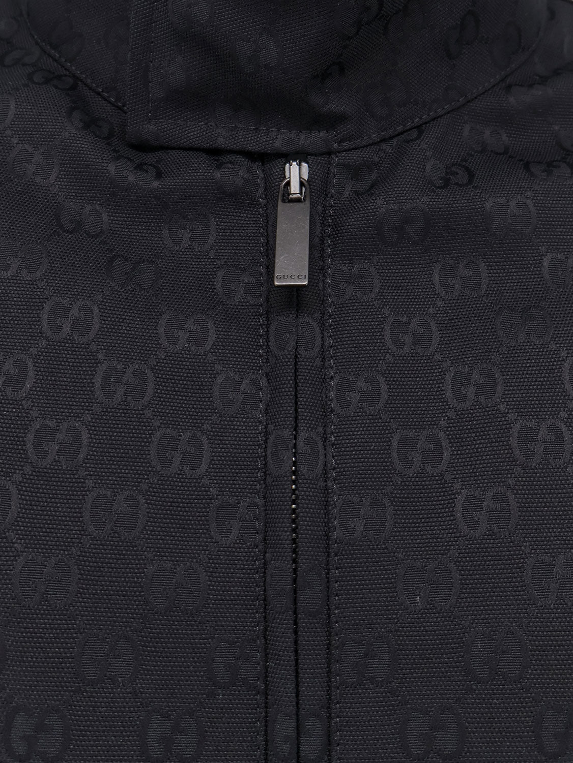 Gucci Men Gg Cotton Fabric Jacket