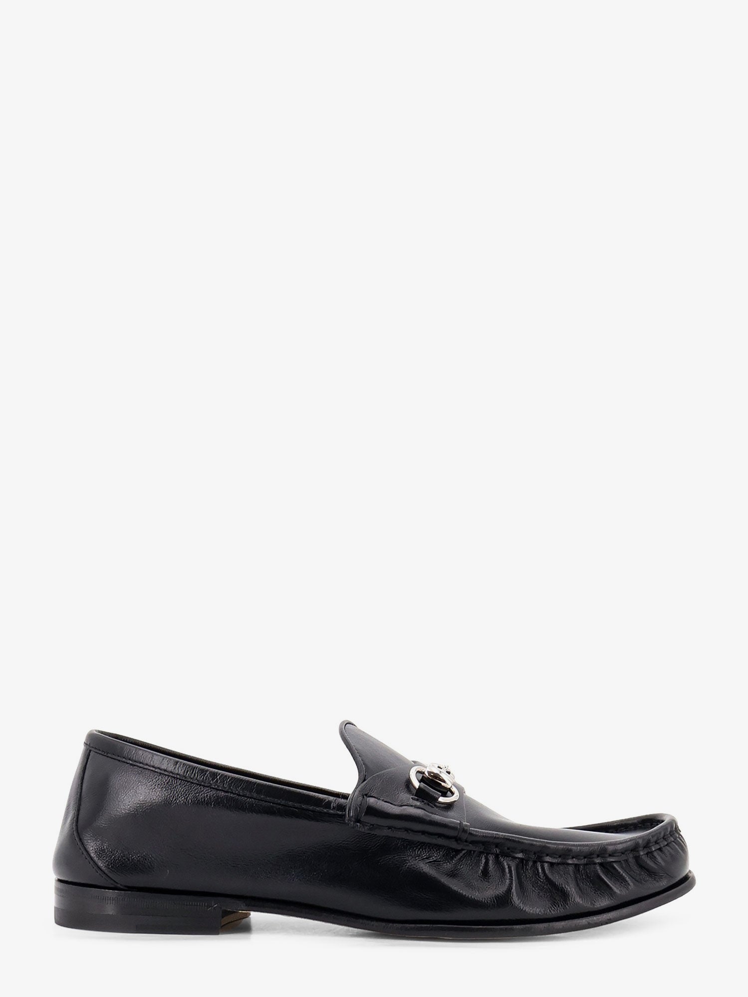 Gucci Men Gucci Lugano Leather Loafers
