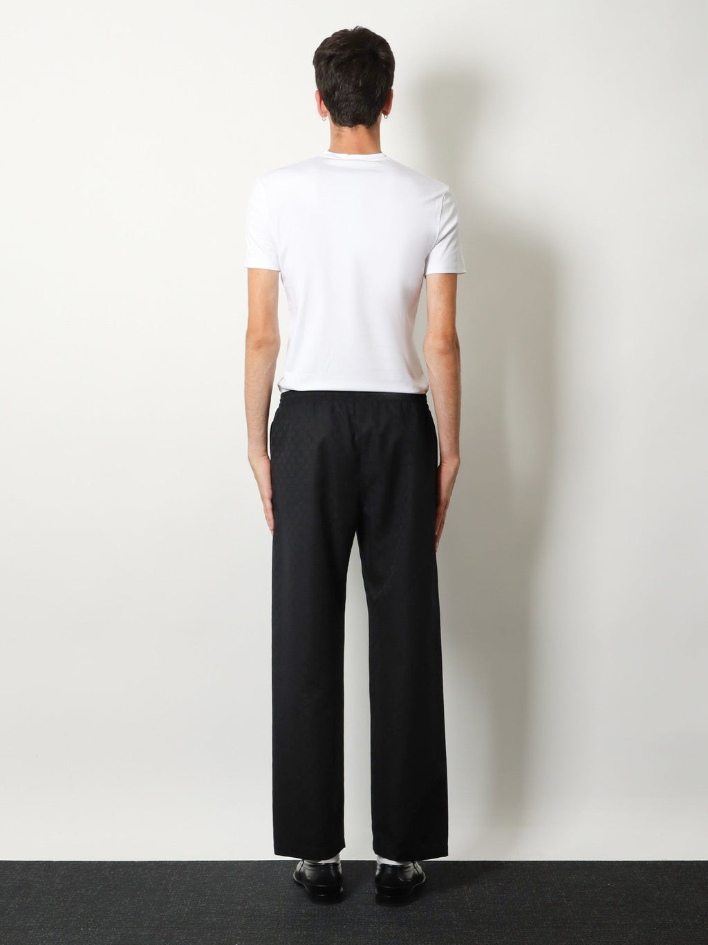 Gucci Men Leisure Gg Cotton Trousers