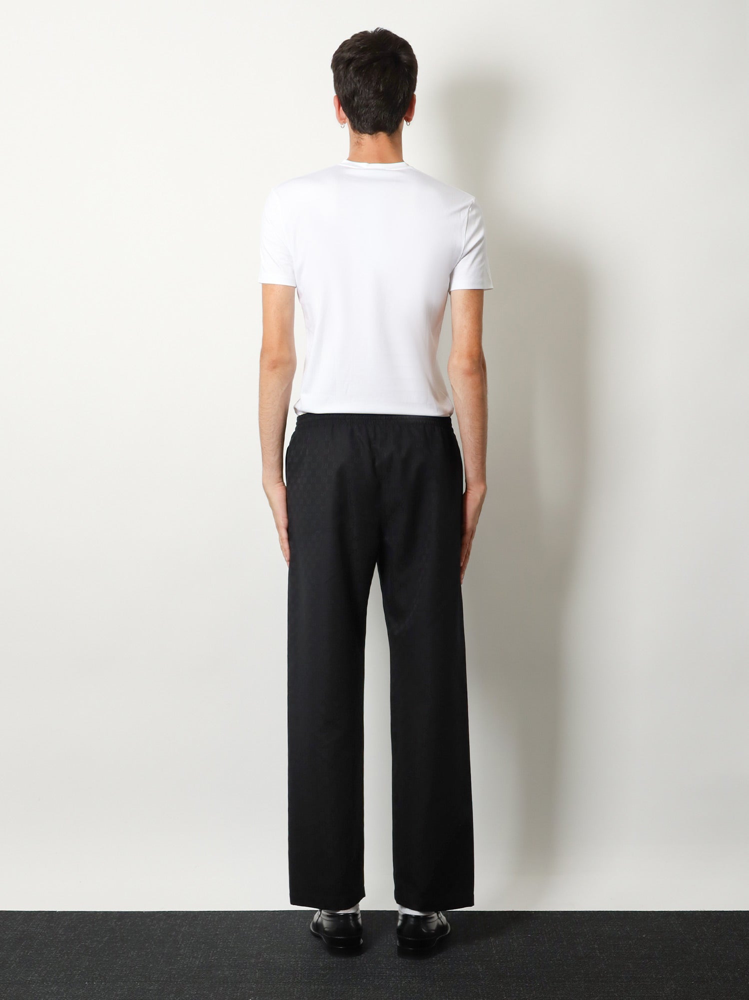 Gucci Men Leisure Gg Cotton Trousers