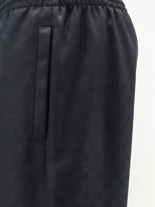Gucci Men Leisure Gg Cotton Trousers