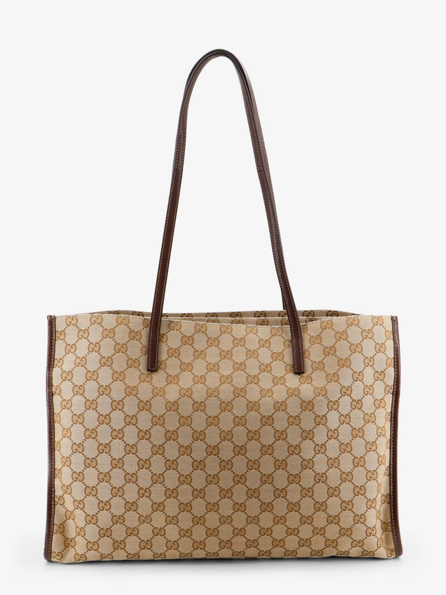 Gucci Women Londra Gg Fabric Shoulder Bag