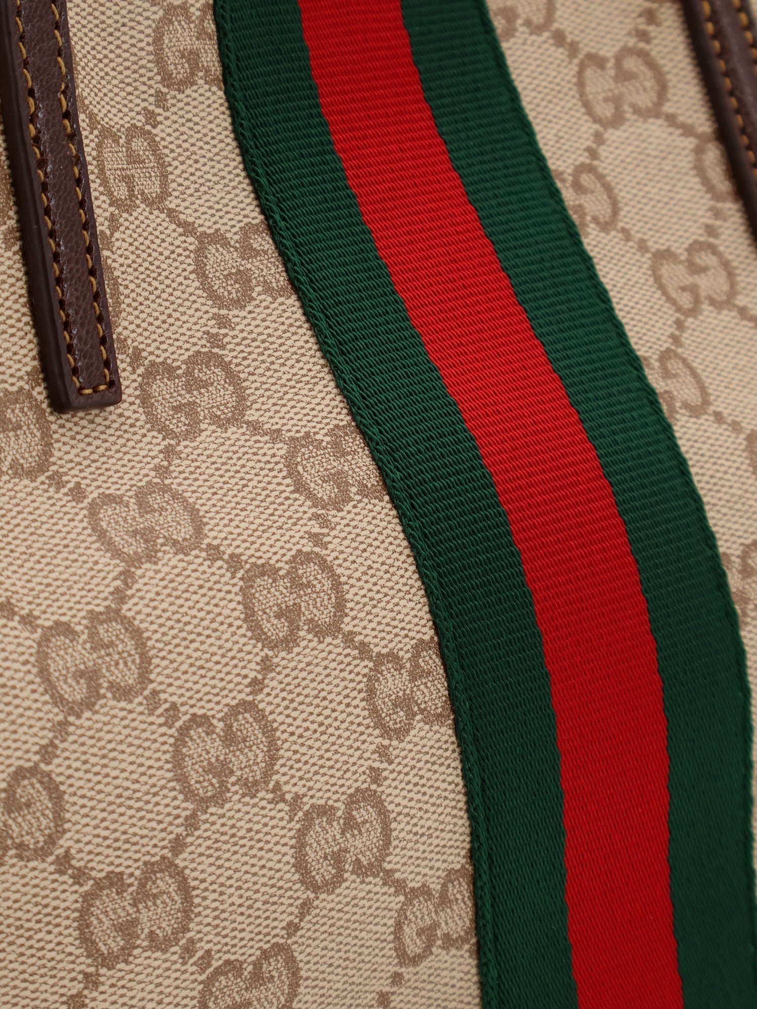 Gucci Women Tribeca Gg Fabric Shopping Bag