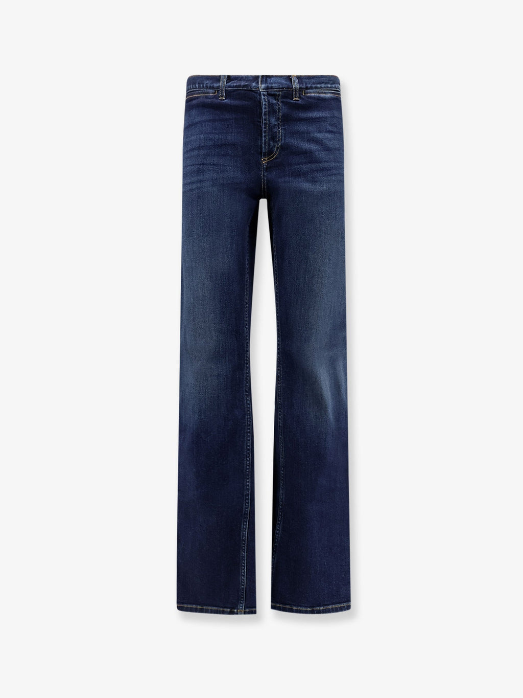 Gucci Men Blue Denim Jeans With Nastro Web Profiles