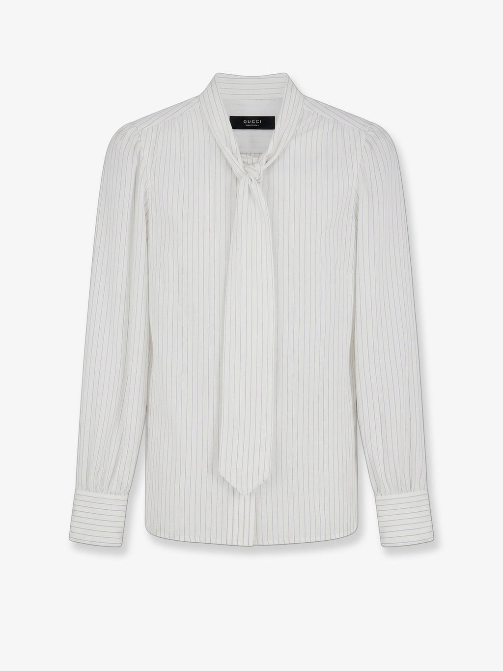 Gucci Women Striped Silk Shirt