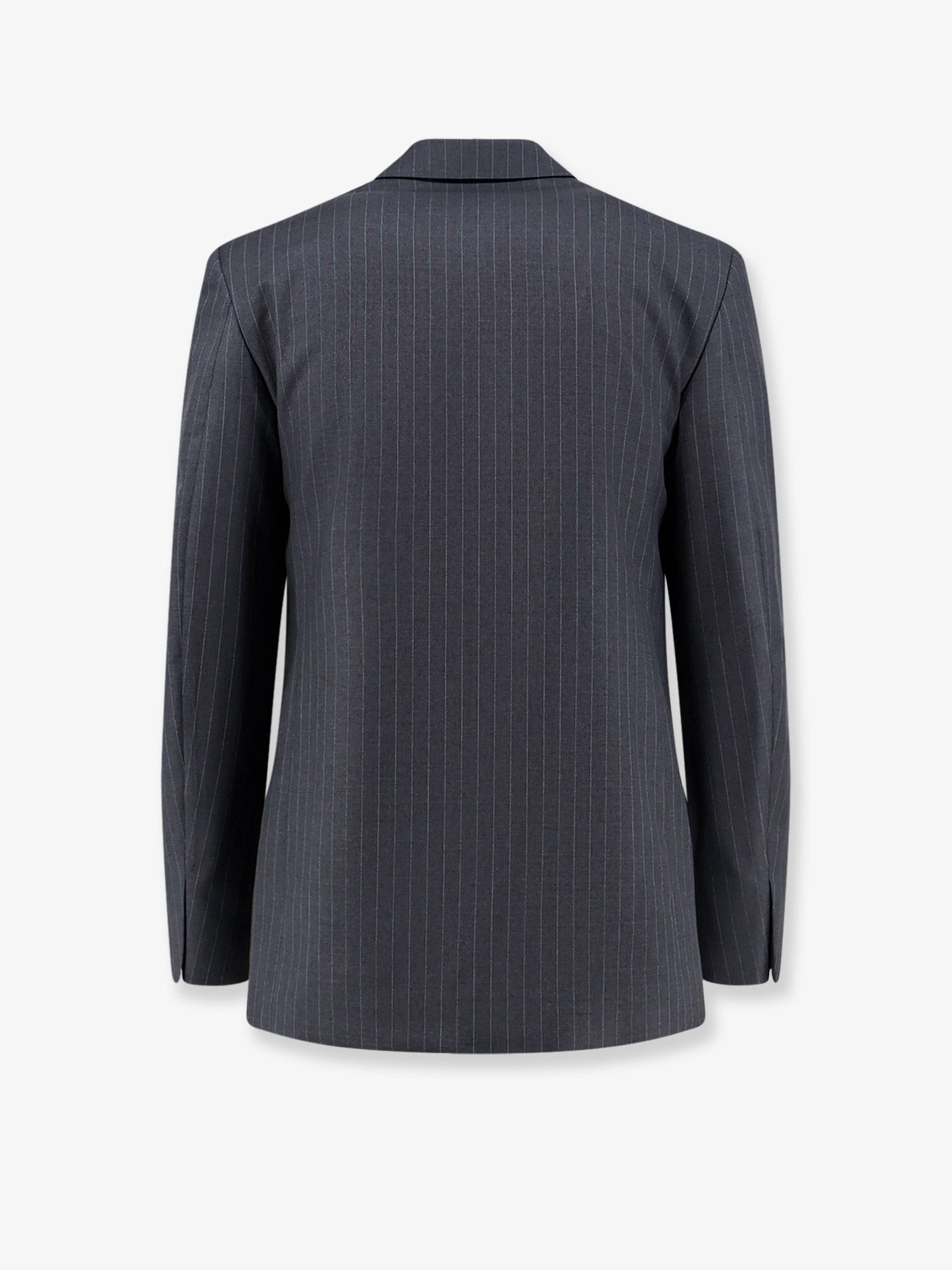 Gucci Women Pinstriped Wool Blazer